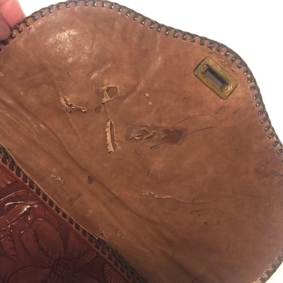 Vintage | Tooled Leather Bag - Picture 4 of 7